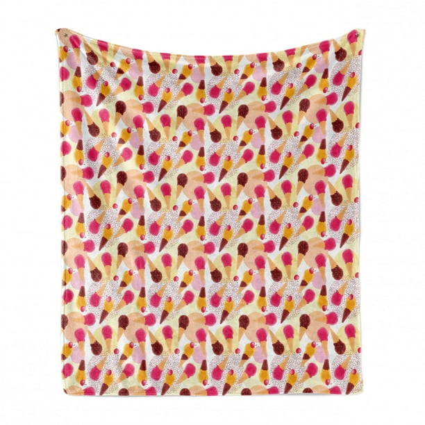 Multicolor Taste of Summer Theme Chocolate and Fruity Flavor Cherries Circle Sprinkles 50 x 70 Cozy Plush for Indoor and Outdoor Use Ambesonne Ice Cream Soft Flannel Fleece Throw Blanket Multicolor Taste of Summer Theme Chocolate and Fruity Flavor Cherries Circle Sprinkles 50 x 70 Cozy Plush for Indoor and Outdoor Use Ambesonne Ice Cream Soft Flannel Fleece Throw Blanket